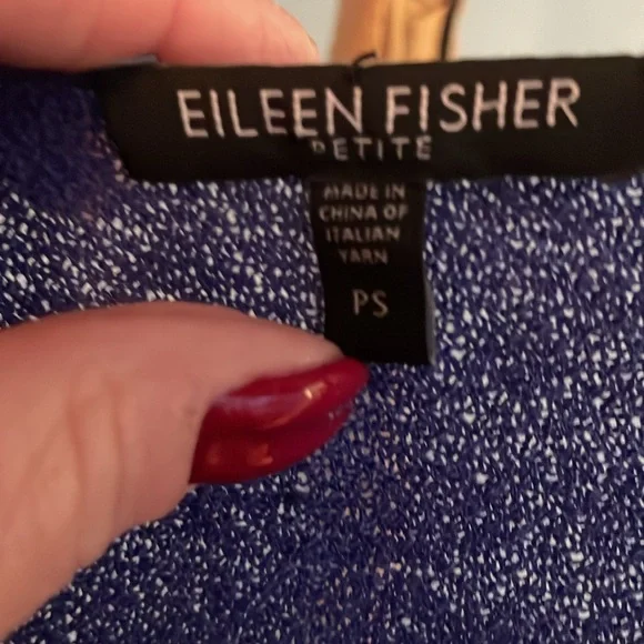 Eileen Fisher lightweight wool sweater - Picture 3 of 5